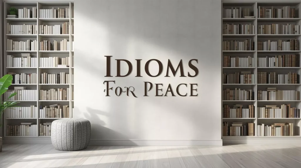 Idioms For Peace