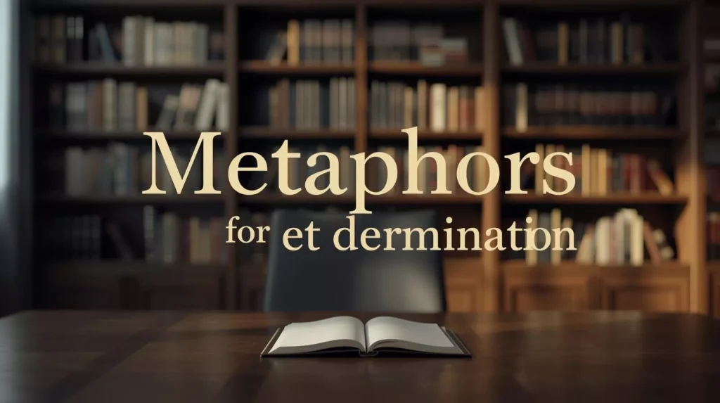 Metaphors For Determination