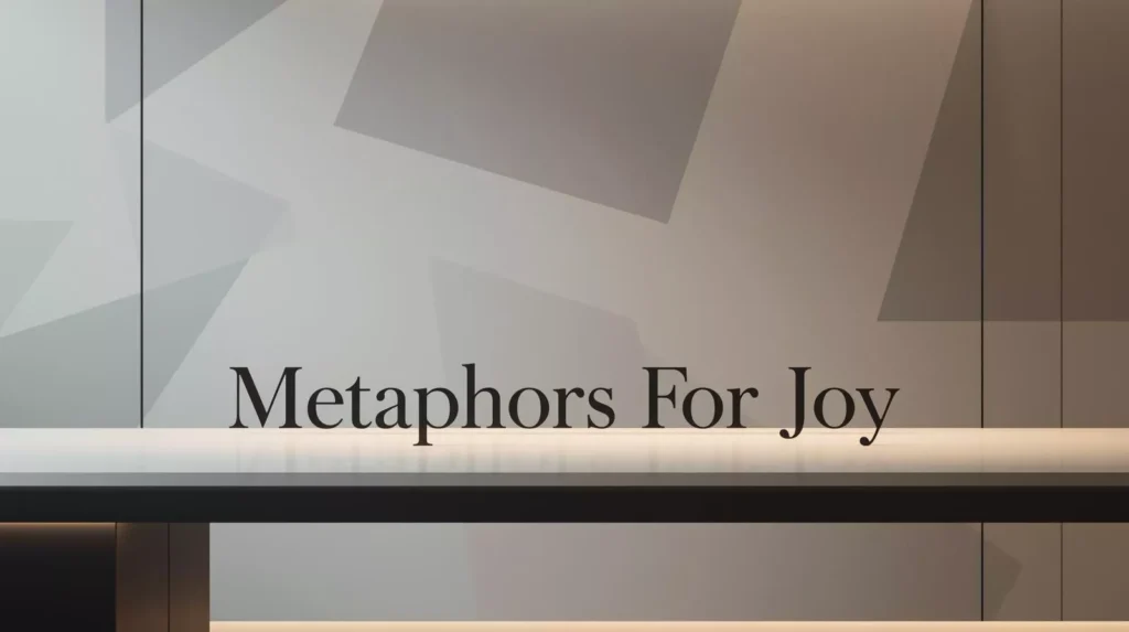 Metaphors With Joy