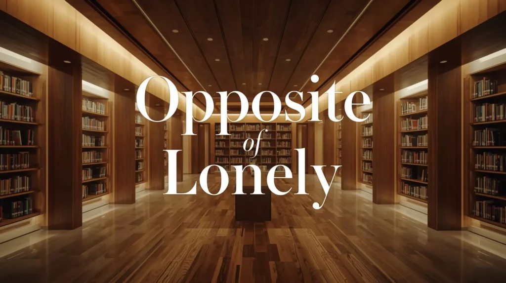 Opposite Of Lonely
