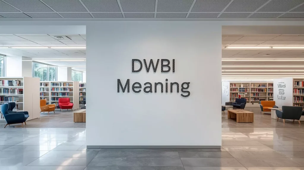 DWBI Meaning In Text