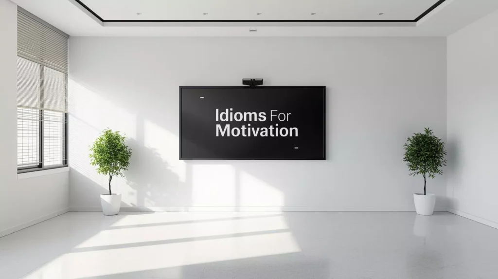 Idioms For Motivation Idioms For Motivation
