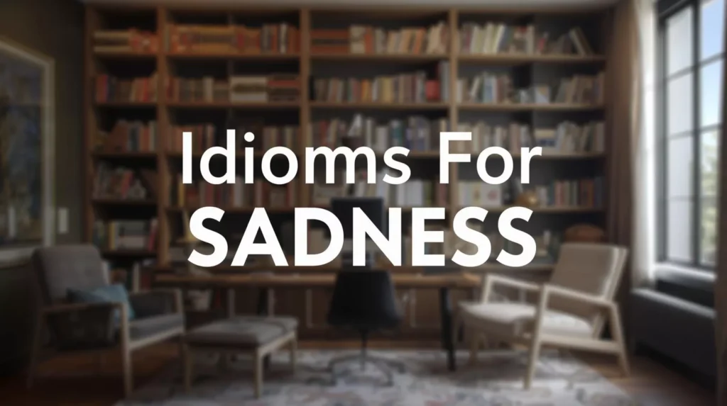 Idioms For Sadness