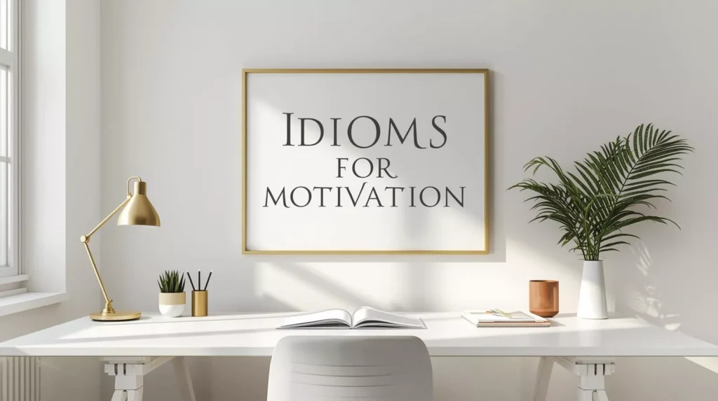 Motivational Idioms Motivational Idioms