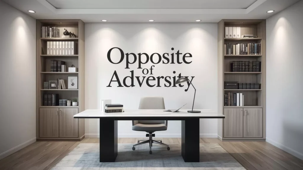 Opposite Of Adversity