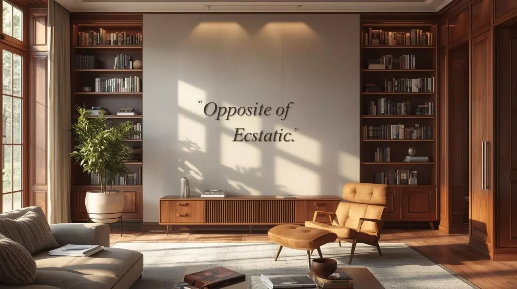 Opposite Of Ecstatic