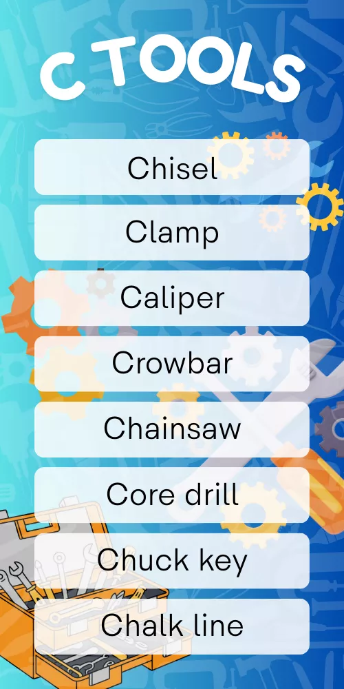Tools That Start With C