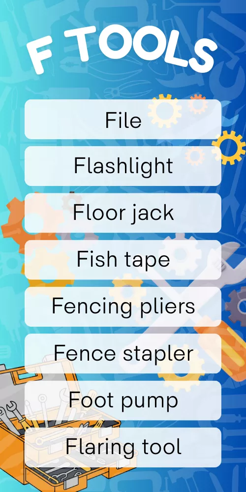 Tools That Start With F