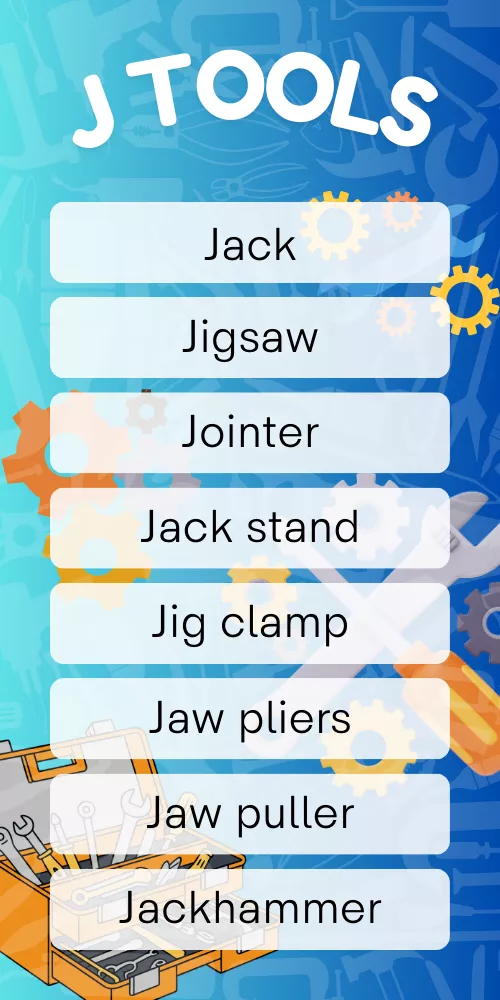 Tools That Start With J