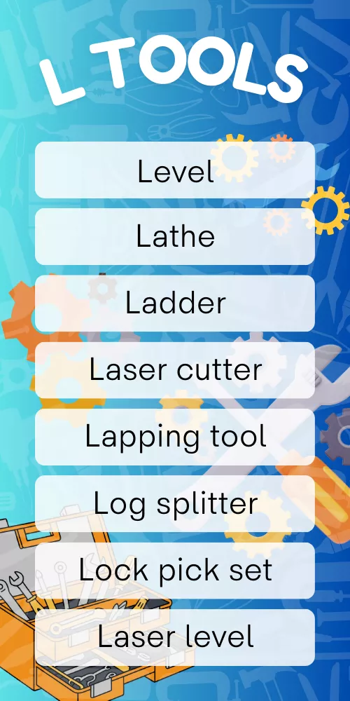 Tools That Start With L
