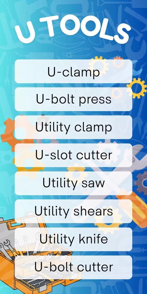 Tools That Start With U