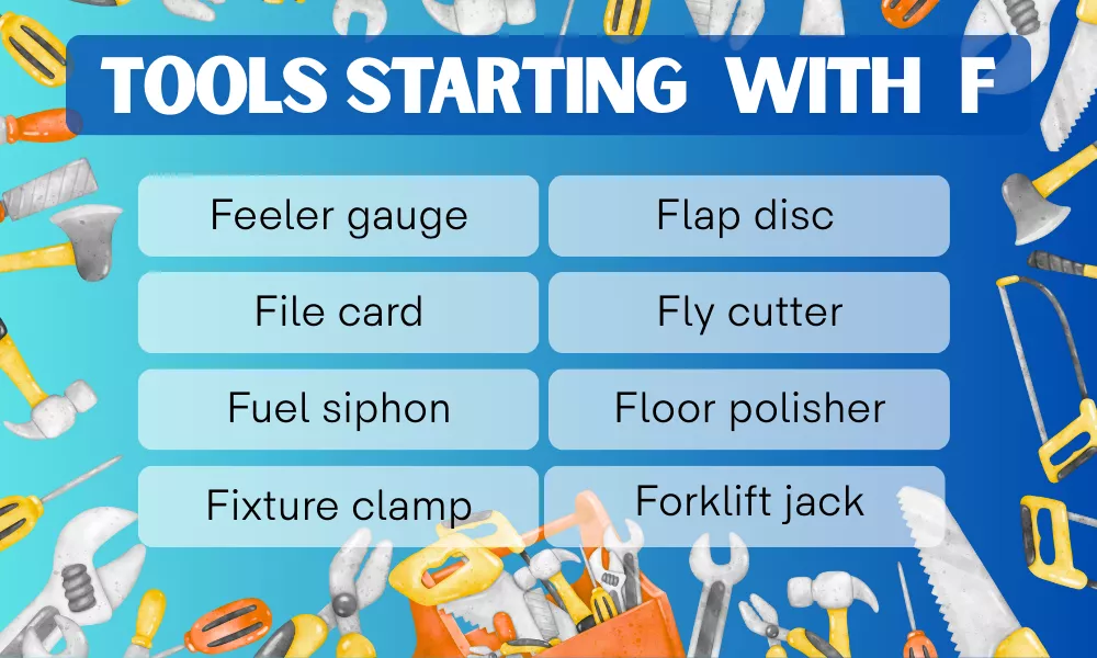 Tools With F