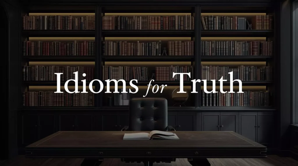 Idioms For Truth