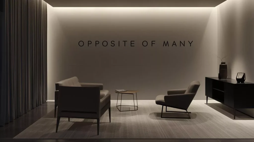 Many Antonym Many Antonym