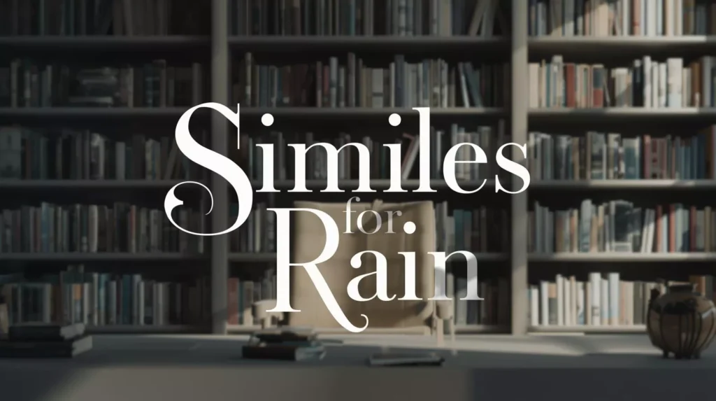Similes About Rain