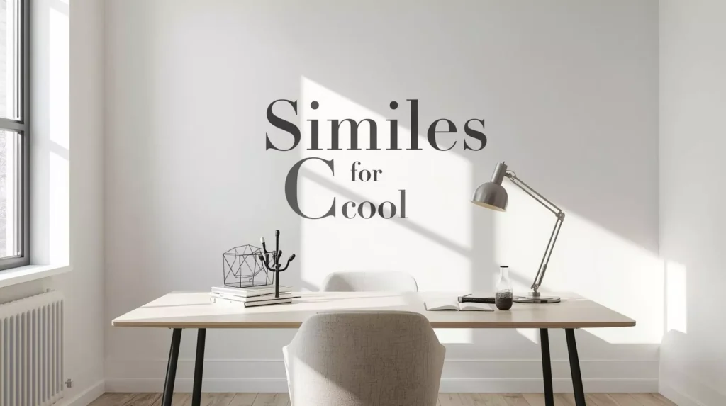 Similes For Cool Similes For Cool