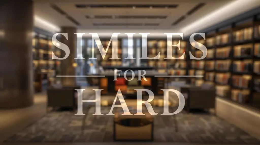 Similes For Hard Similes For Hard