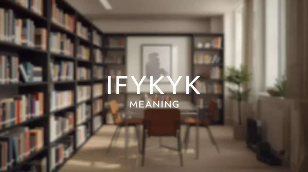 IFYKYK Meaning In Text