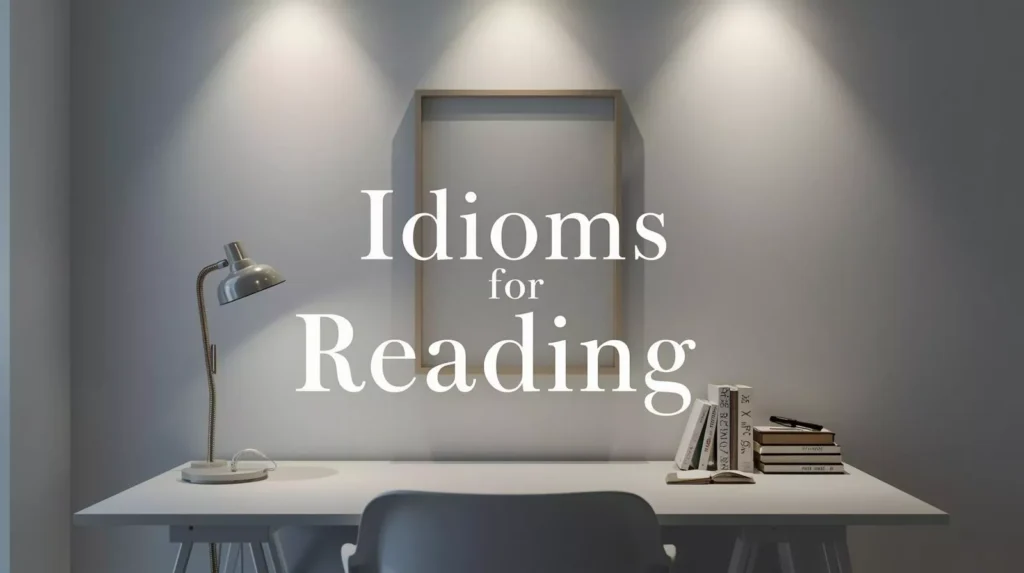 Idioms About Reading