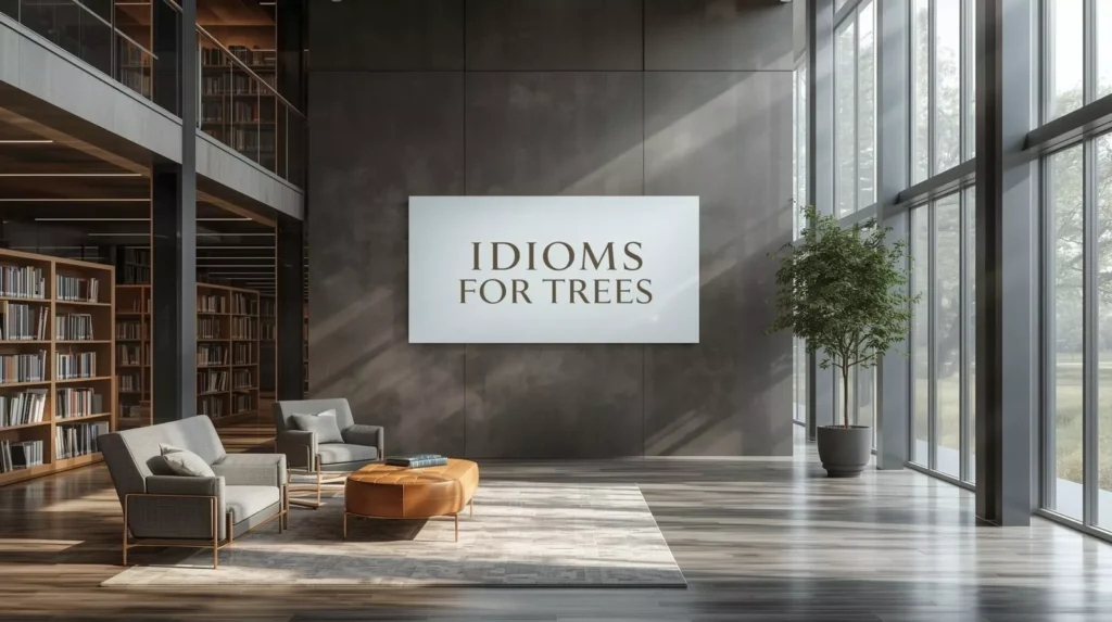 Idioms About Trees Idioms About Trees