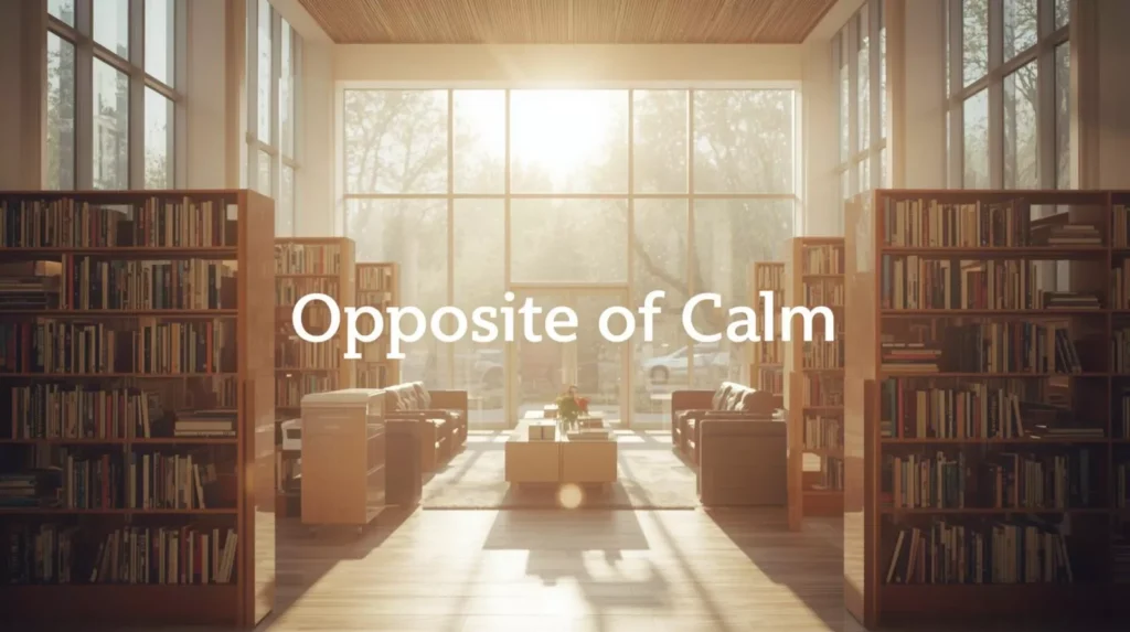 Opposite Of Calm Opposite Of Calm