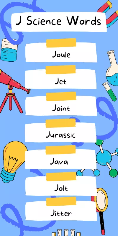 Science Words That Start With J