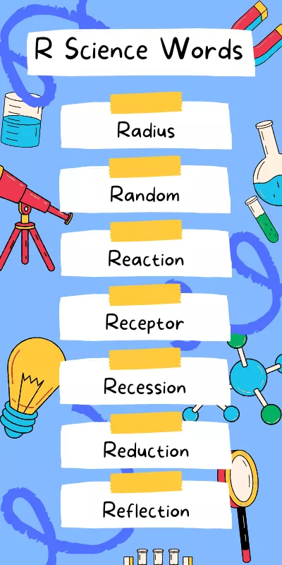 Science Words That Start With R Science Words That Start With R