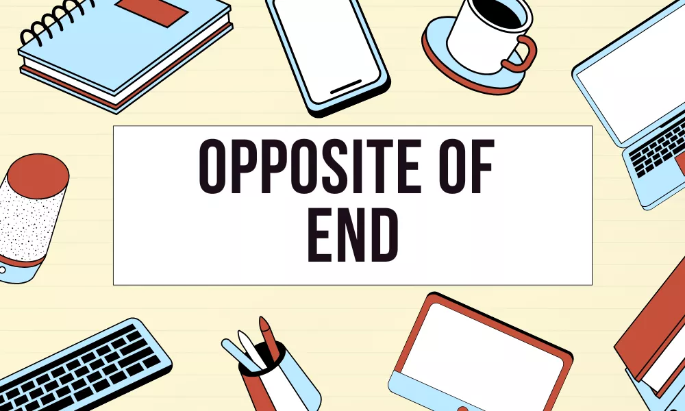 End Opposite Word
