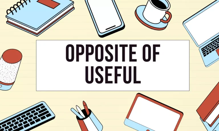 Useful Antonyms