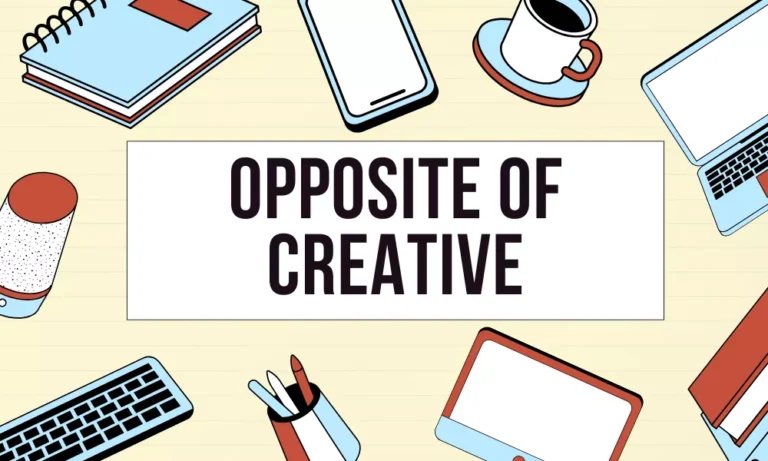 Antonym For Creative