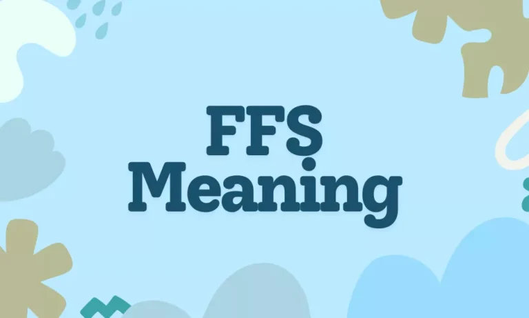 FFS Meaning in Text – Definition, Uses, Examples and Simple Guide 2 FFS Meaning