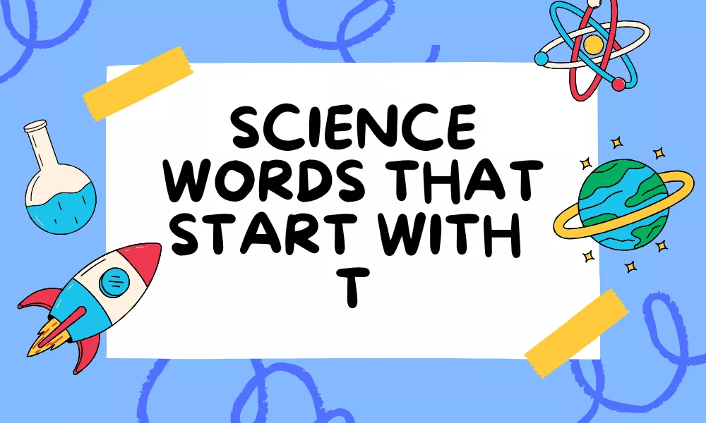 Science Words With T
