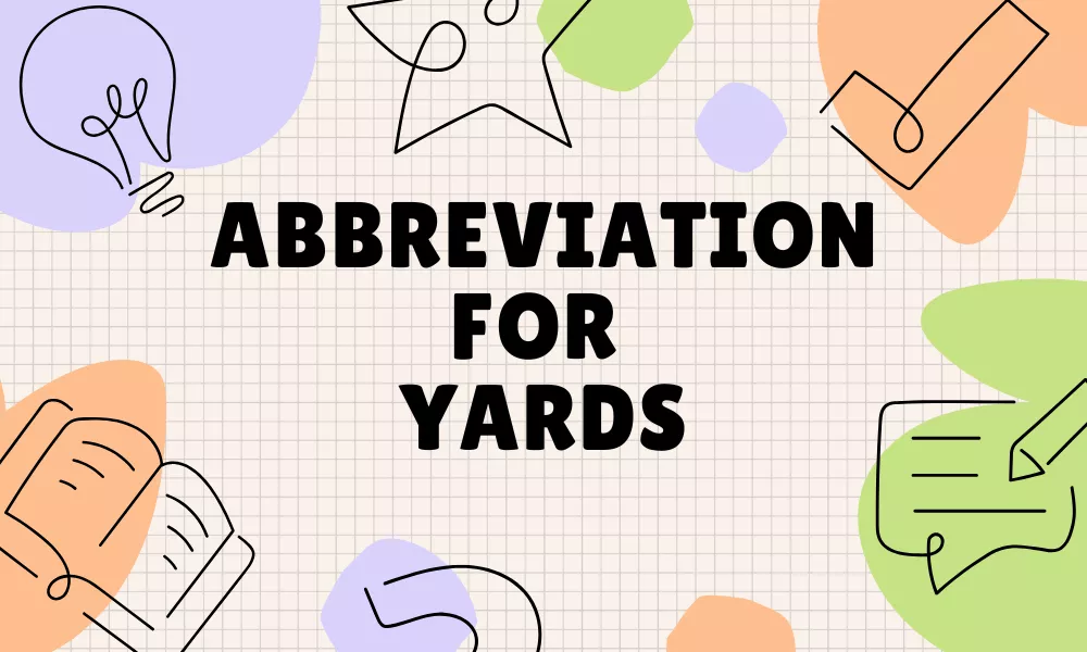 Yards Abbreviation